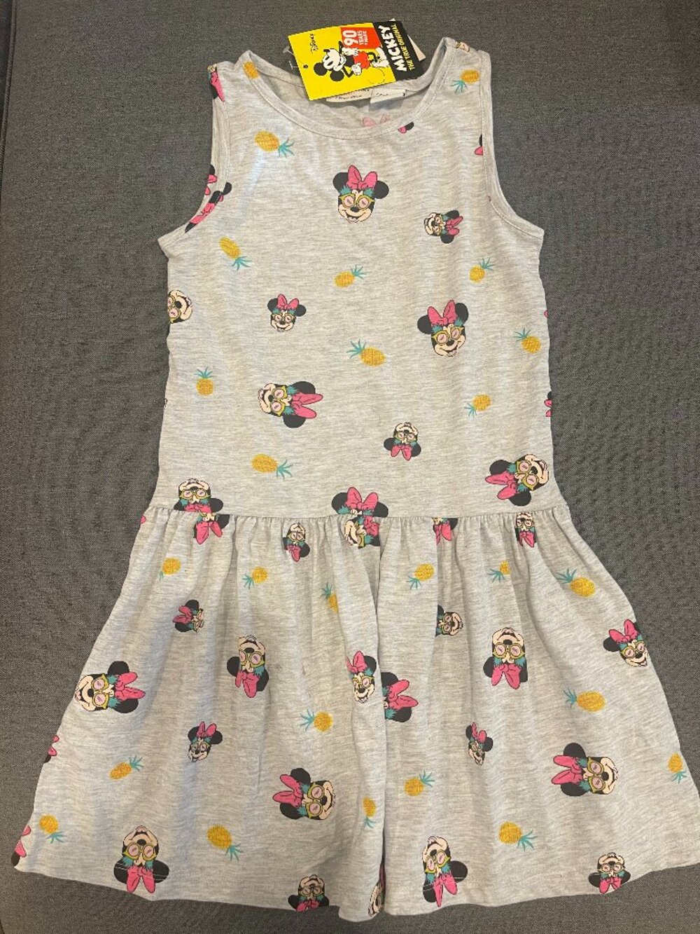 NWT Disney Minnie Mouse Sleeveless Summer Dress, Size 7-8
